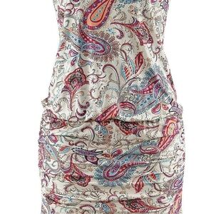 Paisley tank dress